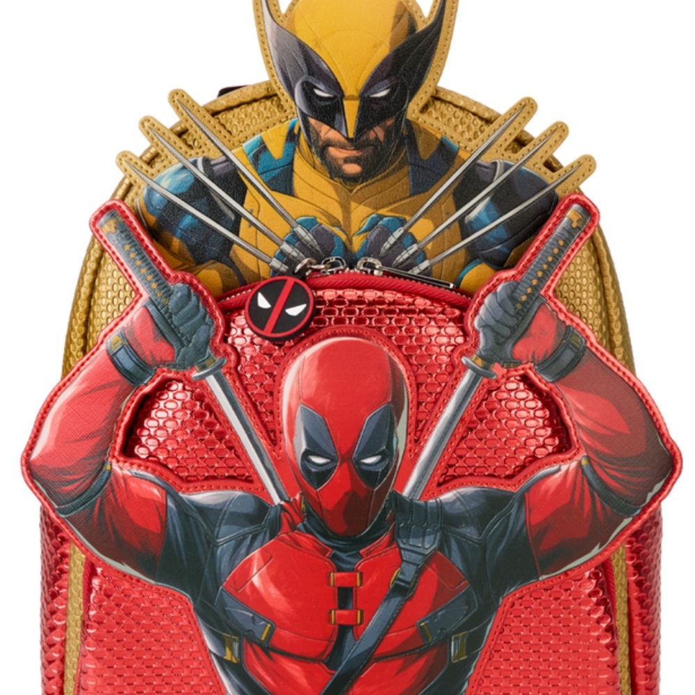 Wolverine and dead pool Loungefly